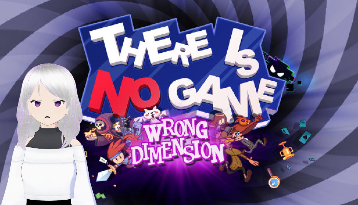 There Is No Stream: Wrong Channel (Part 2) - Hoping to finish up There Is No Game: Wrong Dimension today! Come watch the puzzle chaos over on twitch (going live at 7 PM MT)
 twitch.tv/aislinsilvermo…