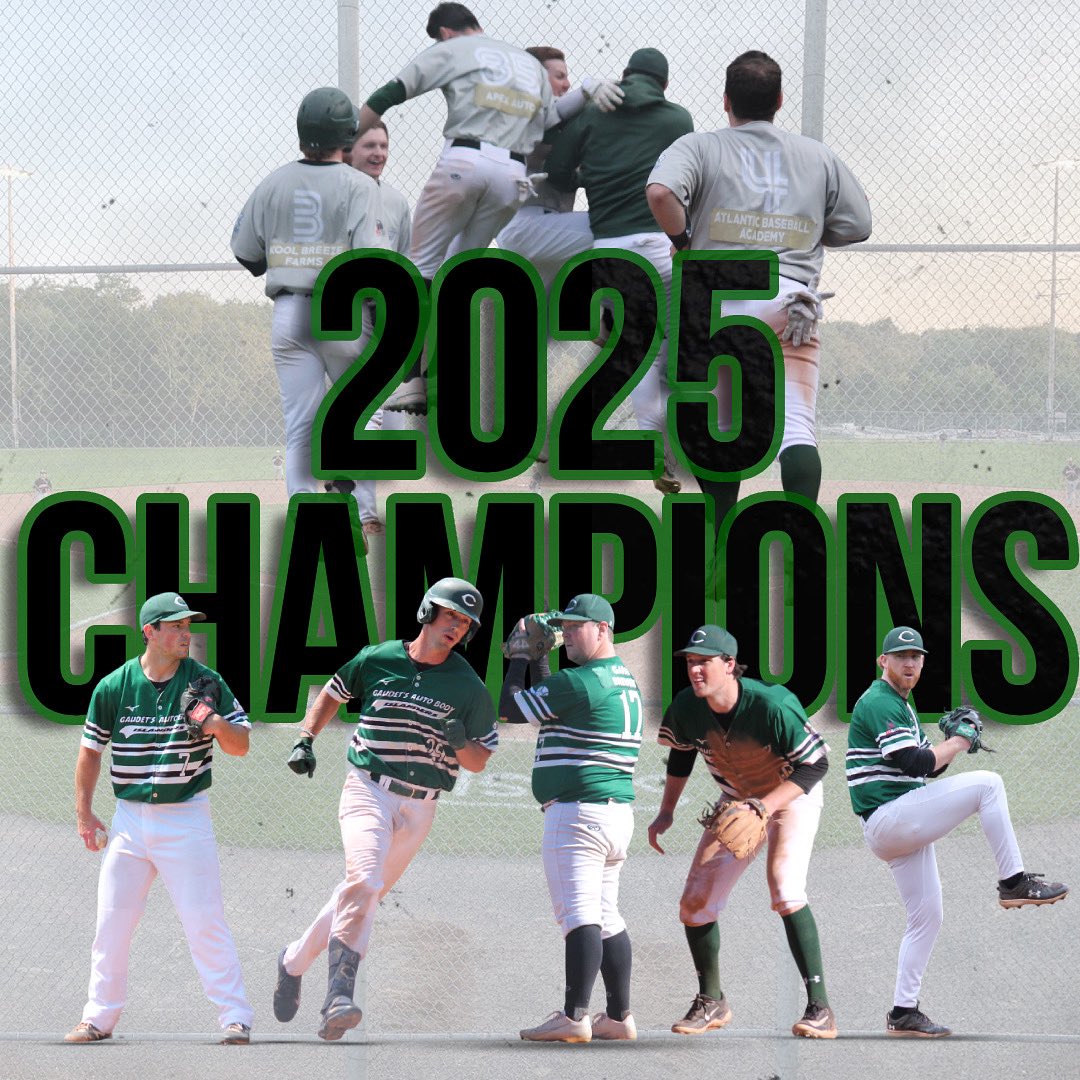 3-PEAT. COMPLETE.

The Isles cap off an unbelievable season after winning the national championships, they would go undefeated in the NBSBL Playoffs going 8-0.

Ethan Smith threw an absolute gem holding the Ironmen to just one hit while striking out eight.
