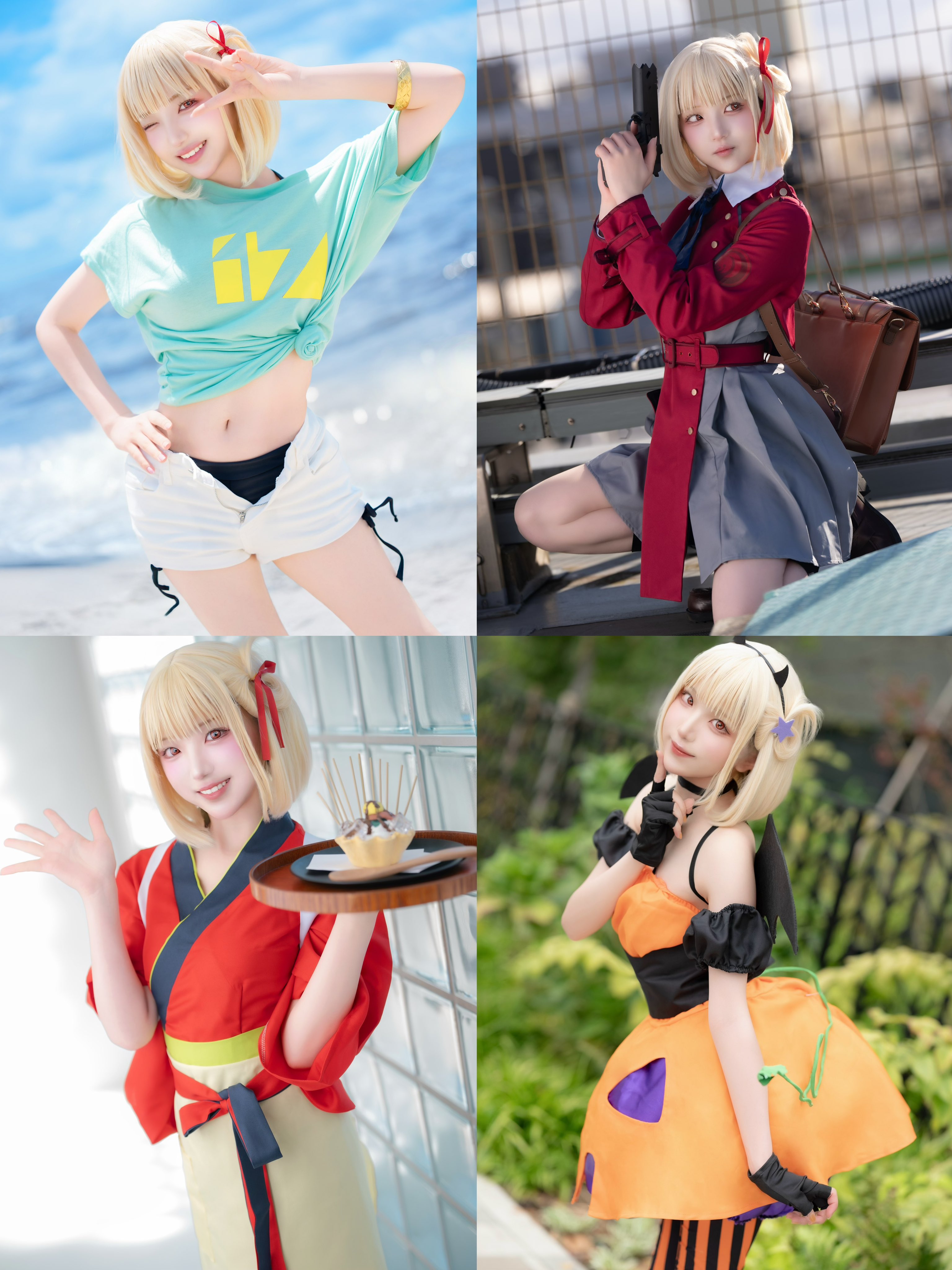錦木千束originalコスプレ2L判ブロマイドポスター12枚セットSecret 錦木千束originalコスプレ2L判ブロマイドポスター12枚セット