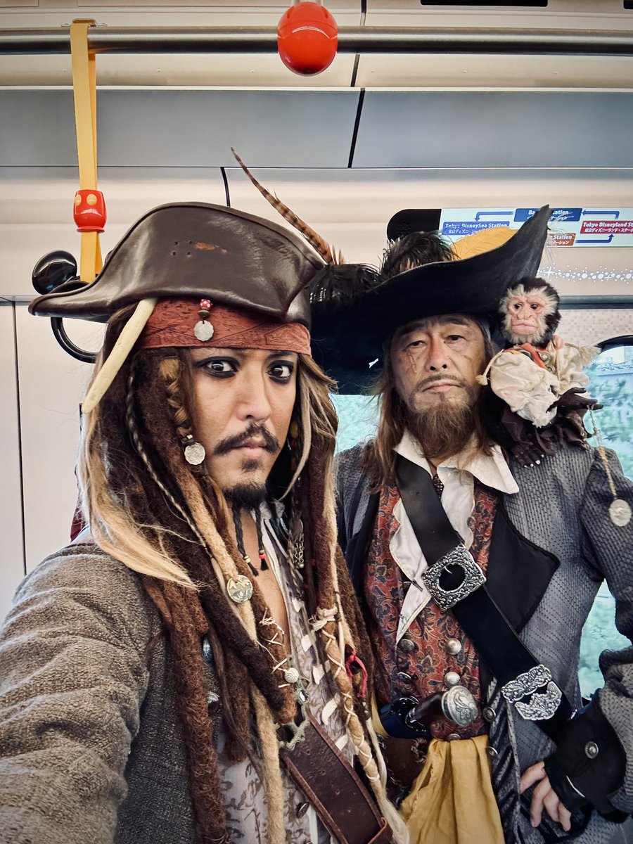 jackmagician323's tweet image. 船で移動中🏴‍☠️
まもなく東カリブディズニーシー港⚓️