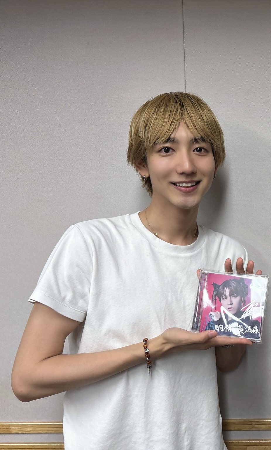 駒木根葵汰　ピンク髪　チェキ 駒木根葵汰 on Instagram