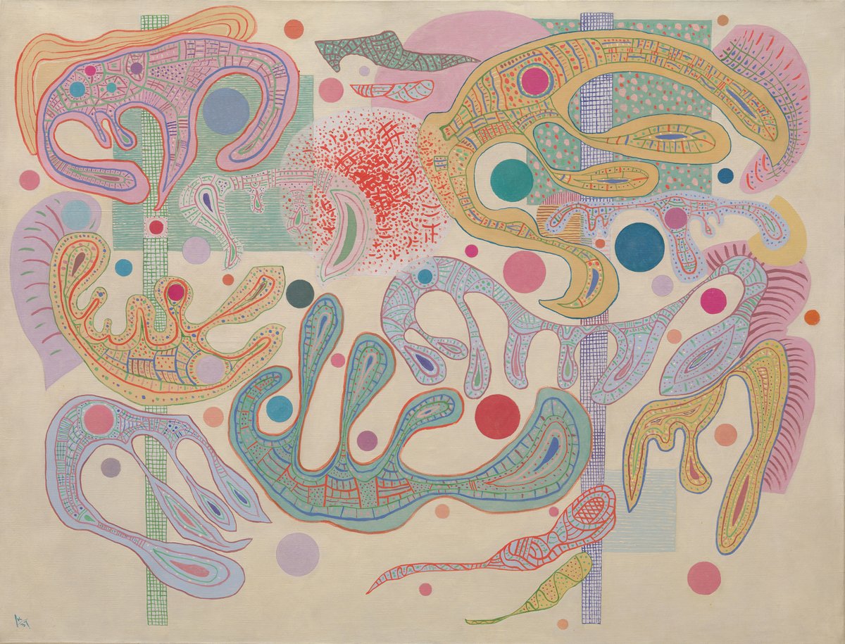Capricious Forms by Vasily Kandinsky #artbots #guggenheim