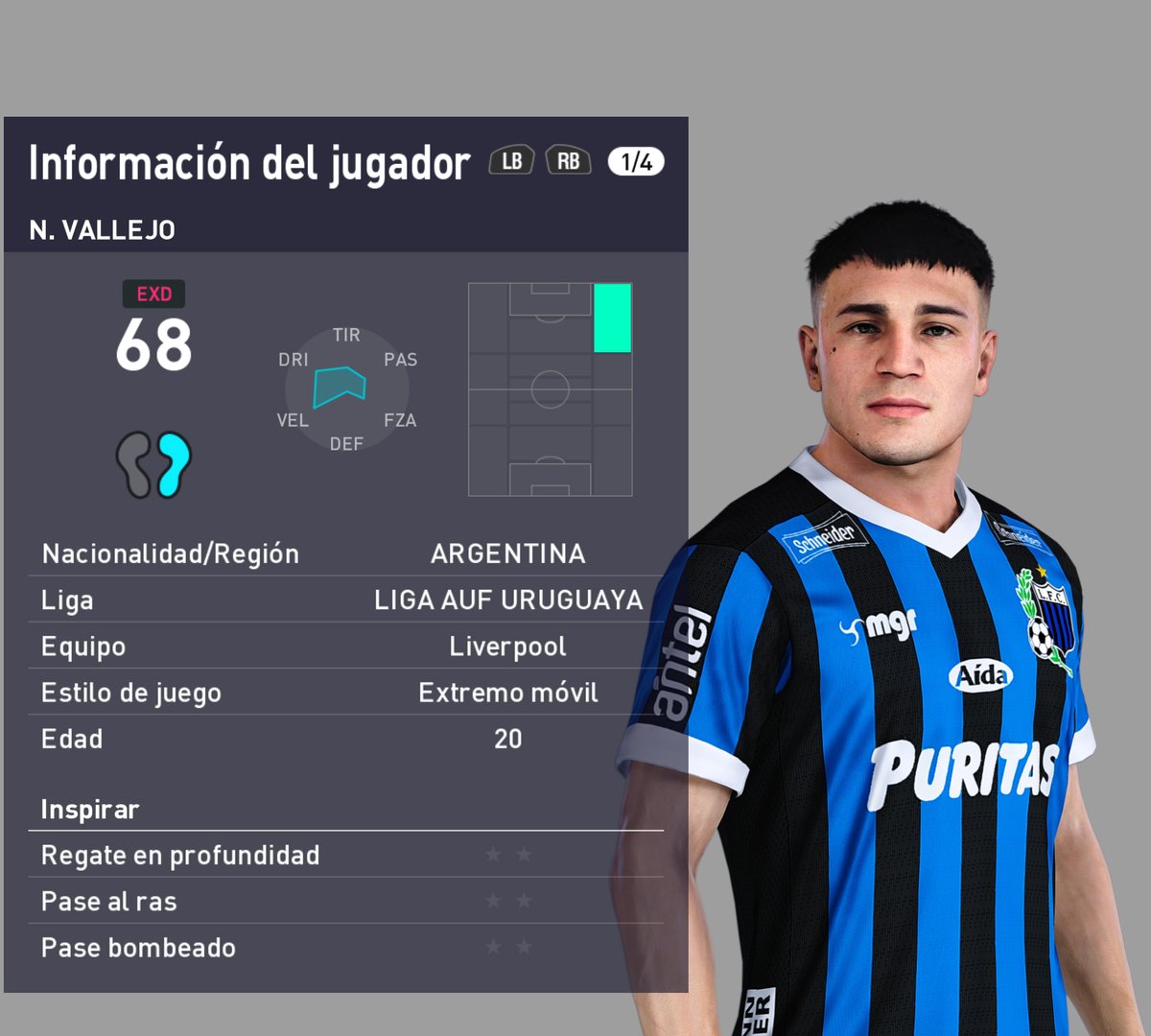 Nicolás Vallejo - PES 2021 PC

By_FabriFacemaker

Kit <a href="/XavierLassaga/">Xavier Lassaga</a> 

#Vallejo #Liverpool #PES #PES2021 #NicolasVallejo