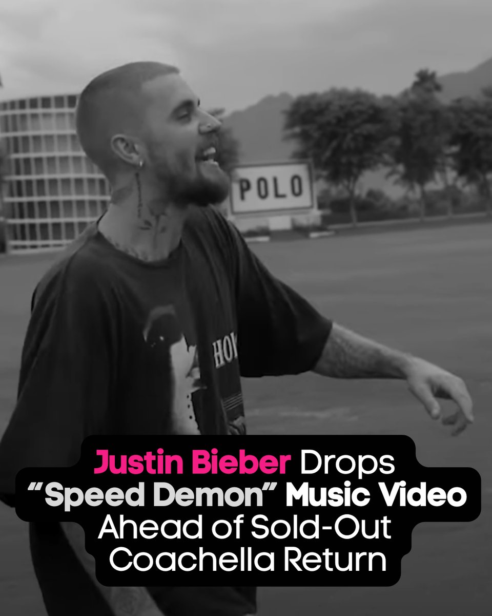 Justin Bieber Drops “Speed Demon” Music Video Ahead of Sold-Out Coachella Return #outloudculture #justinbieber #speeddemon #swag #Belieber #JBiebs #newrelease #coachella #concert #Entertainment #Music #musicvideo #DefJamRecordings <a href="/justinbieber/">Justin Bieber</a> <a href="/defjam/">Def Jam Recordings</a>  tinyurl.com/2beb3fyw