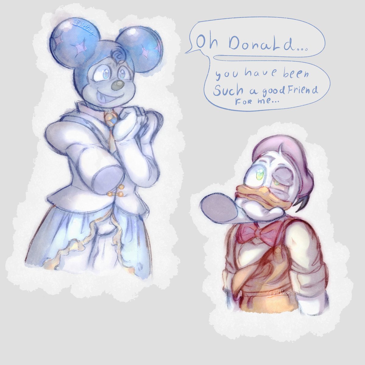 |🍜Dårłïng 🍓🥞☆° . ° . (@sweet_darling09) on Twitter photo |Knights of Theodore|
Mickey and Donald as Guinevere and Frankie :D
the name of the AU will be Knights of Theodore! because Theodore is Mickey's middle name lol (I thought about using Michael too, which is his real name) 
#KnightsOfGuinevere #Mickeymouse #Donaldduck |Knights of Theodore|
Mickey and Donald as Guinevere and Frankie :D
the name of the AU will be Knights of Theodore! because Theodore is Mickey's middle name lol (I thought about using Michael too, which is his real name) 
#KnightsOfGuinevere #Mickeymouse #Donaldduck