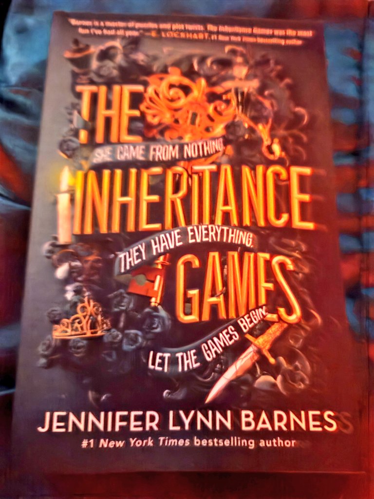 lana_drop's tweet photo. Well i am almost finished with Wonderland then I am starting this next. #theinheritancegames by #JenniferLynnBarnes am excited after watching the divergent movies why not. I need to buy the divergent books next week. https://t.co/Sepo21owIS
