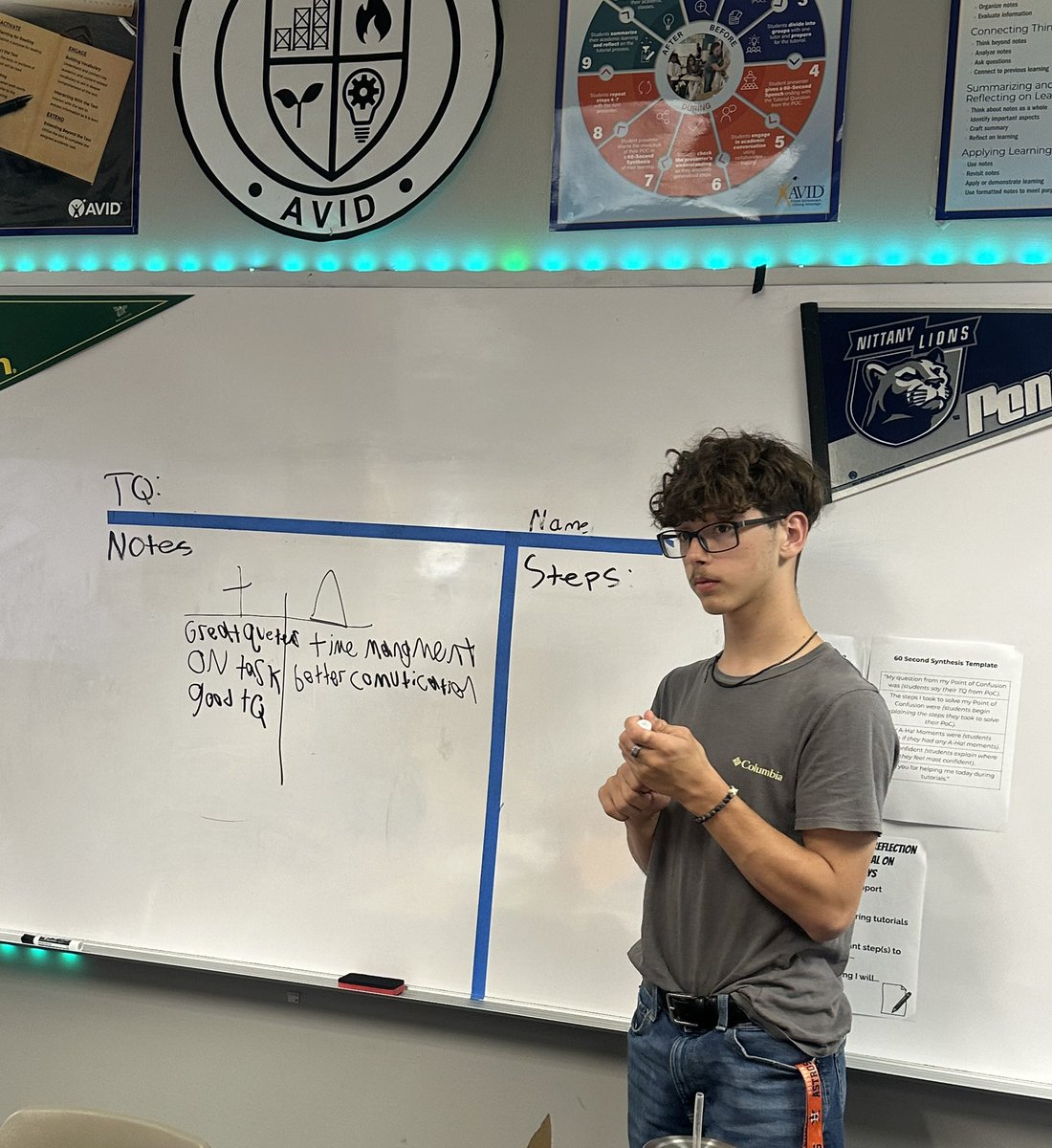 HumbleISD_AVID's tweet image. 🔥 Ms. Medina’s AVID crew crushed it today! Questioning stems ✅ Tutorial jobs ✅ Plus/Delta reflections ✅ Inquiry driving deeper learning all around 🙌 #ThisIsAVID #StudentLeaders #Tutorials