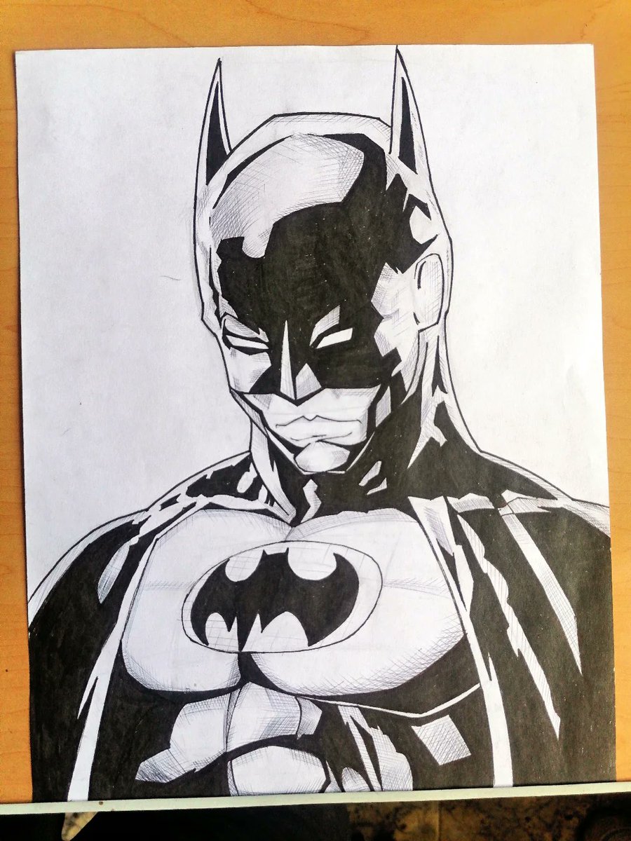 artOFbear8's tweet photo. Por el #BatmanDay 🦇🖤
#draws #dibujo #Pencildrawing #dccomics #batman #BatmanDay #comic #fanart #artwork https://t.co/dmzX7xd6wm