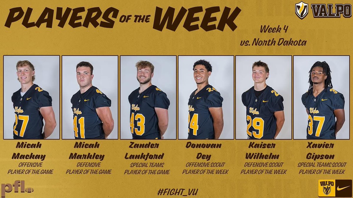 Let’s Go Valpo!…🐕🐕🐕🐕🐕🐕<a href="/19micahm/">Micah Mackay</a> <a href="/MicahMarkley25/">Micah Markley</a> <a href="/LakotaWestFB/">Lakota West Football</a> <a href="/CoachTomBolden/">Tom Bolden</a>