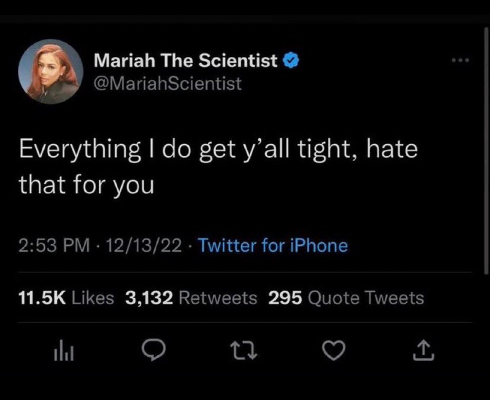 mariahthescientist (@mariahslabratz) on Twitter photo 