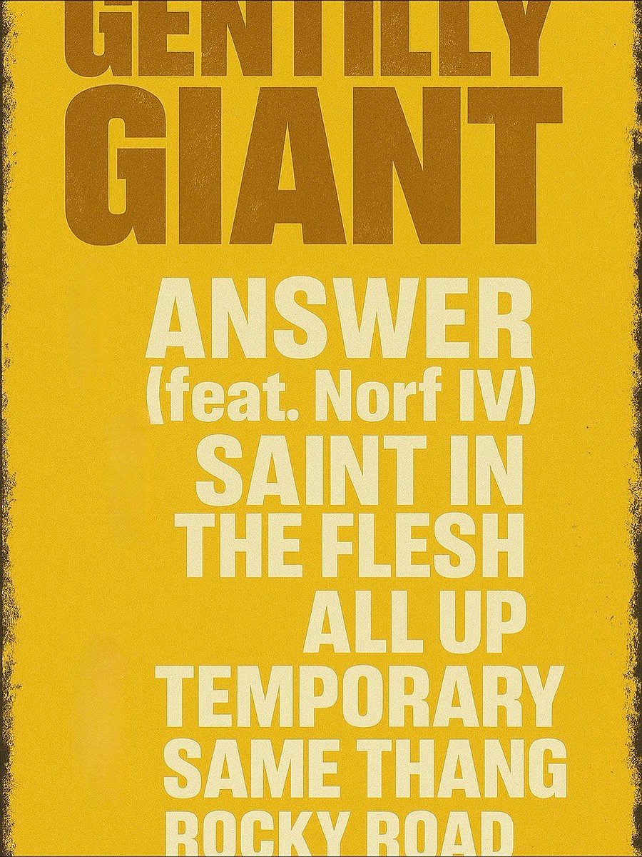 MajorTeeto's tweet image. “GENTILLY GIANT” OUT NOW 

A Collection of Tracks over the years, that carries the essence of New Orleans struggles and triumphs. Listen and Share💌