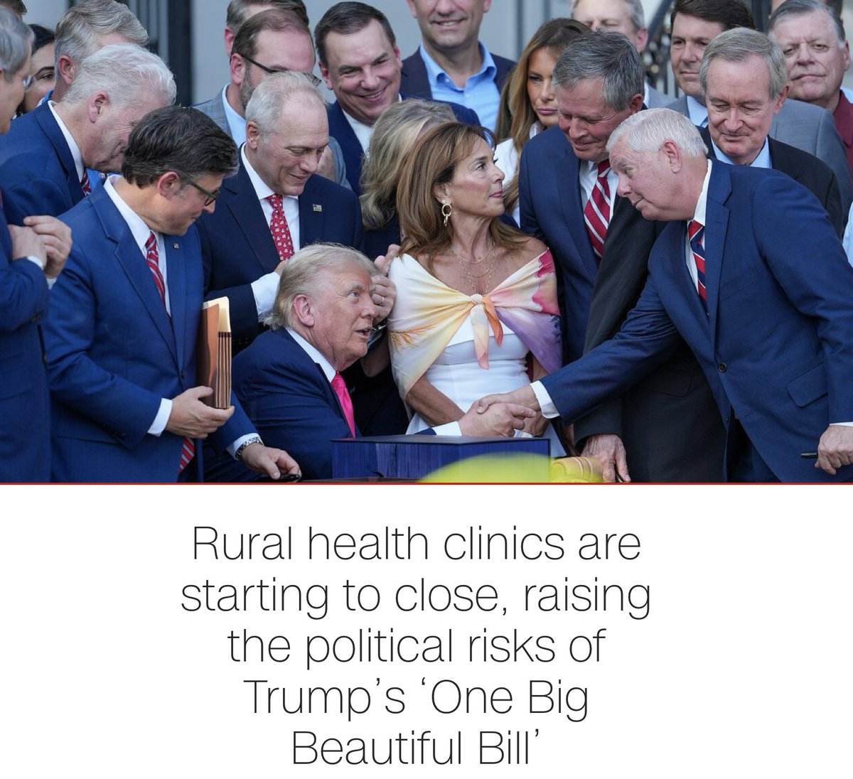 How they phrase this tragedy in terms of political fallout.