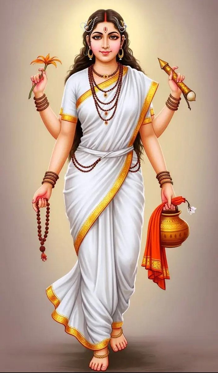 DKC1806's tweet photo. दधाना करपद्माभ्याम्, अक्षमाला कमण्डलू। देवी प्रसीदतु मयि, ब्रह्मचारिण्यनुत्तमा।। और एक बीज मंत्र 'ह्रीं श्री अम्बिकायै नमः🙏🌺🛕🚩

माता के द्वितीय स्वरूप मॉं ब्रह्मचारिणी की कृपा सब पर बरसती रहे। https://t.co/8nWotTZLVd