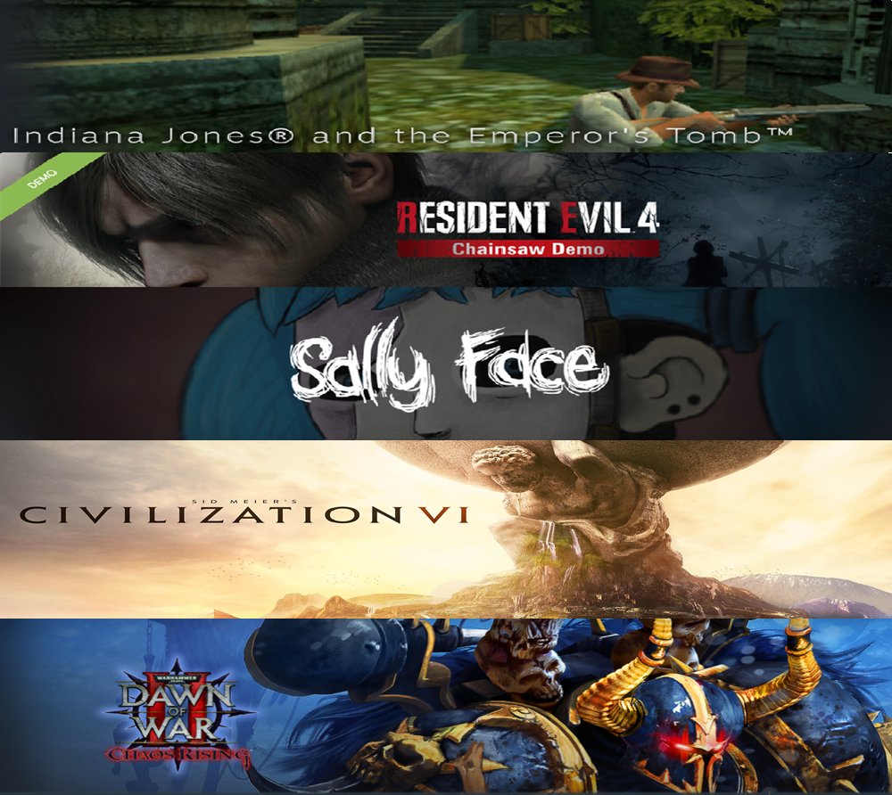 CidDaBird's tweet image. Hey orks and orketts, we have a new poll on #strawpoll!
strawpoll.com/7MZ0kD2q4go

Please vote in the poll and follow the twitch channel on Twitch.tv/CidDaBird!

V Below for the next week there will be updates and VODs V

#CidDaBird #IndianaJones #RE4remake #SallyFace #CIV6