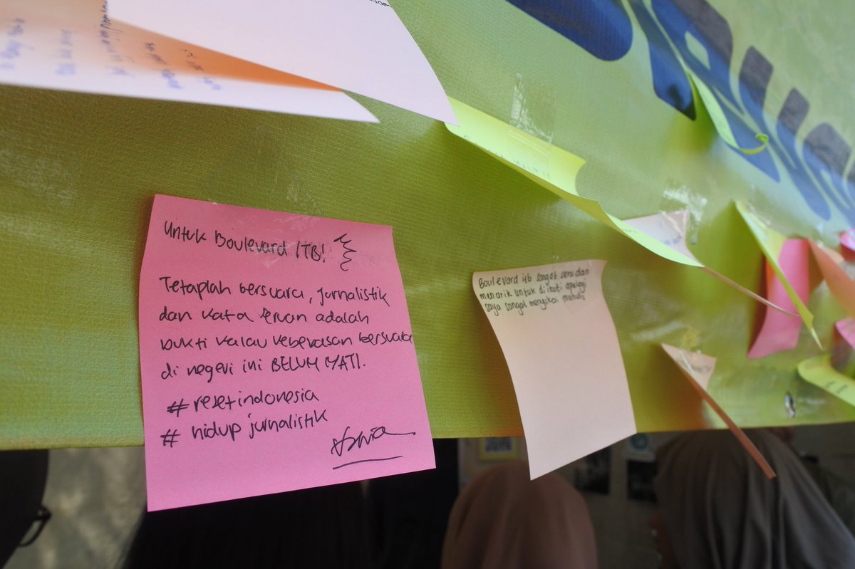 Boulevard ITB tweet media