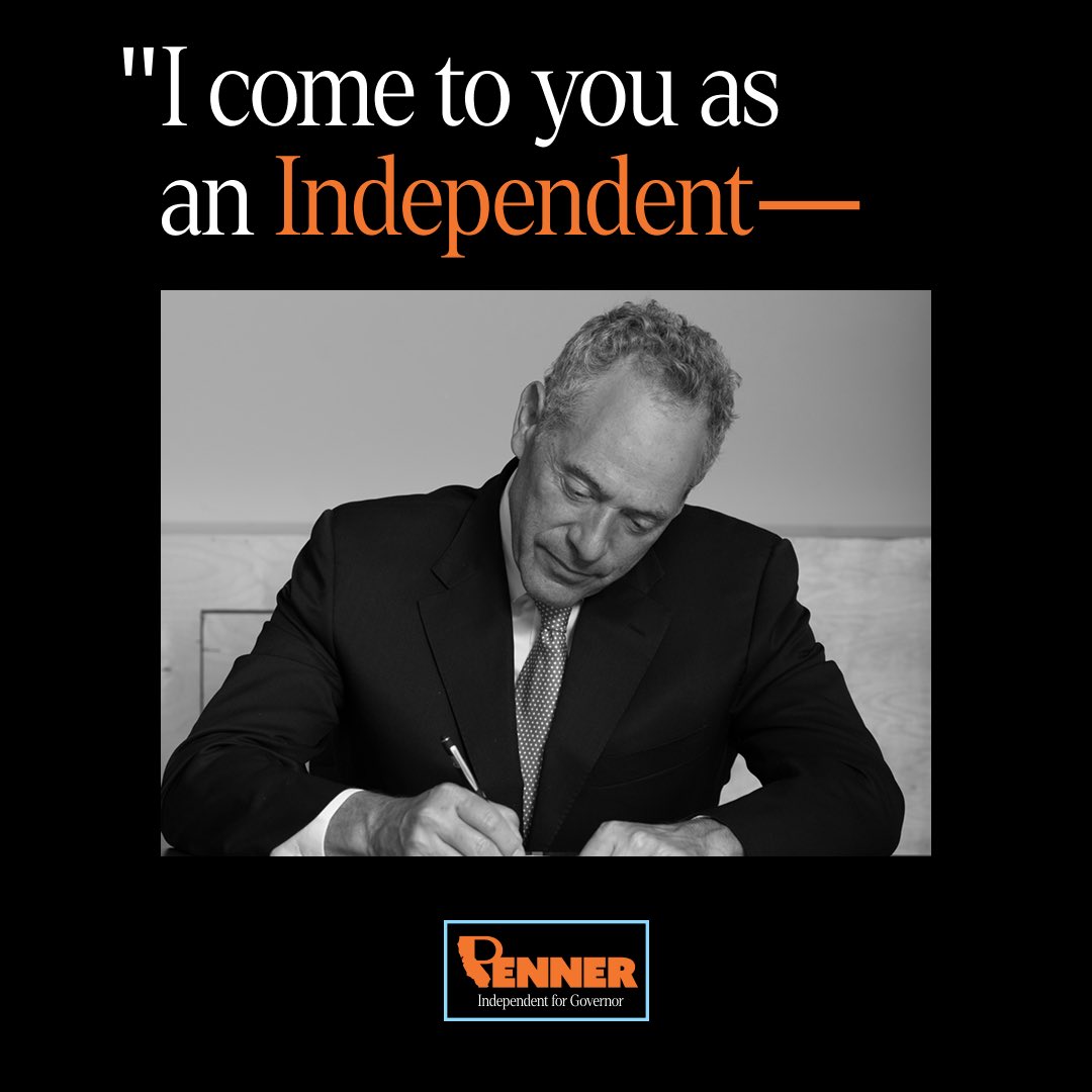 PennerforCA's tweet photo. Finally, someone running for governor who’s focused on California—not climbing the political ladder.
#PennerForCA #PennerForGovernor #PennerForCalifornia #CaliforniaCantWait #Penner2026 #Independent #VotePenner #California #CaliforniaNoPuedeEsperar #LatinosenCalifornia #Latinos #FamiliasLatinas #CAgov #Campaigntrail #Governor