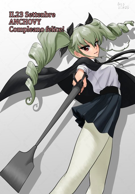 アンチョビ姉さん、お誕生日おめでとうございます! #アンチョビ生誕祭2025 #アンチョビ生誕祭