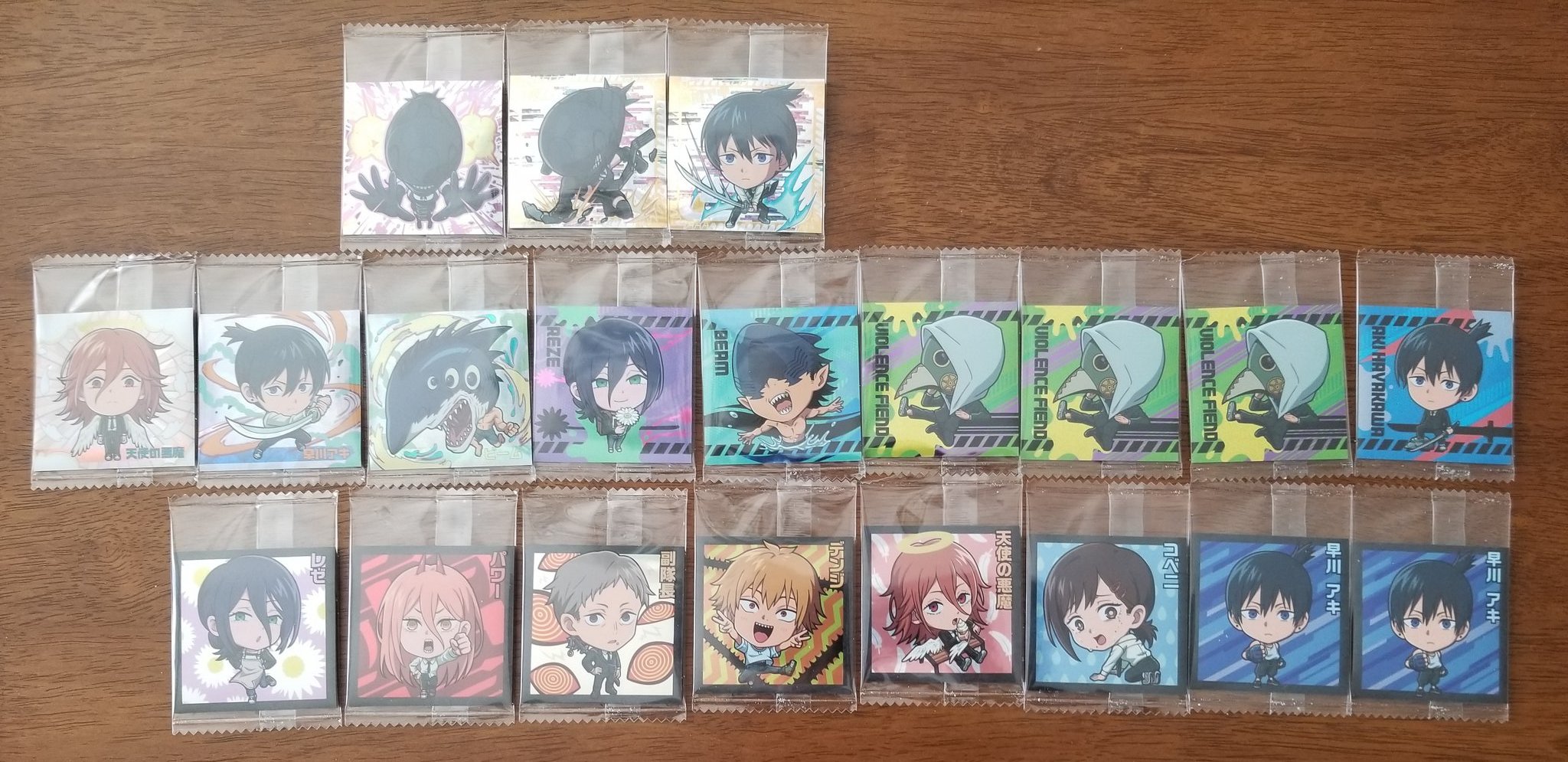 未開封 チェンソーマン シールウエハース レゼ編 2BOX