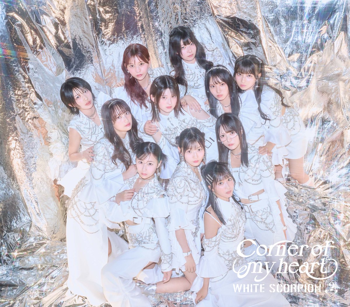 ◤◢◤◢◤◢◤◢◤◢◤◢

WHITE SCORPION 2ndミニアルバム『Corner of my heart』収録新曲タイトル公開🌟

◤◢◤◢◤◢◤◢◤◢◤◢

10月22日（水）リリースの2ndミニアルバム『Corner of my heart』より、今日の3rdワンマンライブ「連撃」で初披露した新曲3曲のタイトルを公開❕

🤍リード楽曲