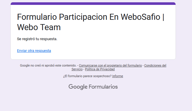 ZansGood's tweet photo. @WeboClub Buenas ya acabo de rellenar al formulario https://t.co/jBAb9Zb9lj