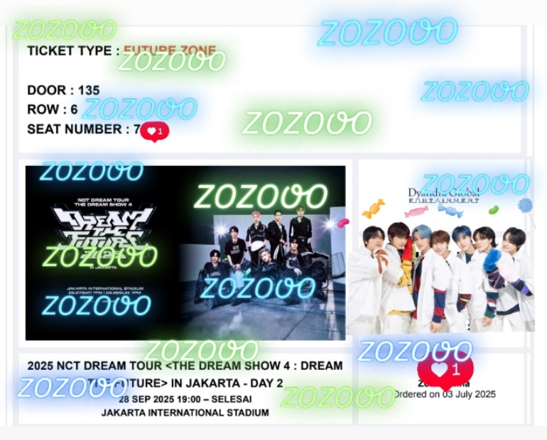 florenisntalone's tweet photo. WTS TDS4 JKT

Future zone day 2 (1 tix) 
Door 135 Row 6 sn 7x
Price 3.350 boleh nego tipis ✅
Bisa Cod (dgn DP kecil), diurus sampe tiket fisik ✅
Tiket pribadi (dijual karena kawan gk dpt izin cuti)
All proof ✅

No scam ya ☝️ https://t.co/gO54AYDbzF