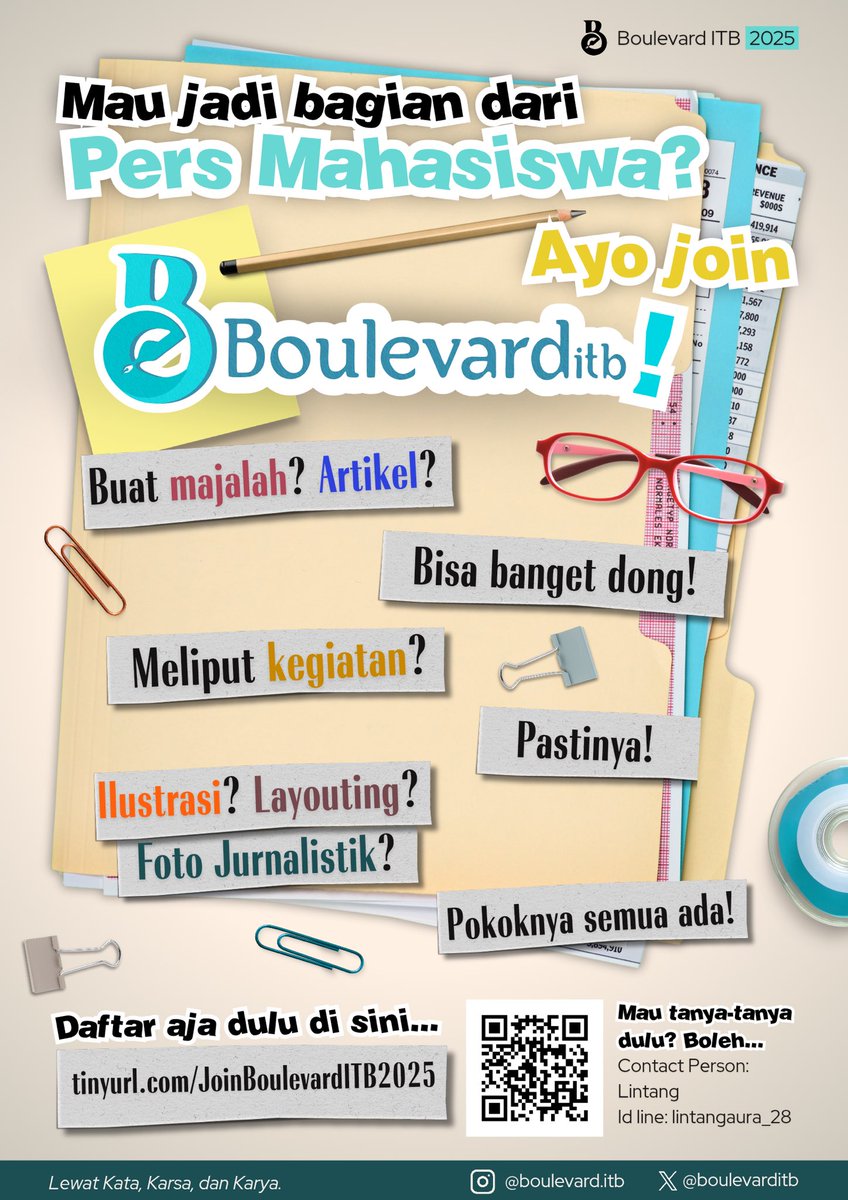 Boulevard ITB tweet media