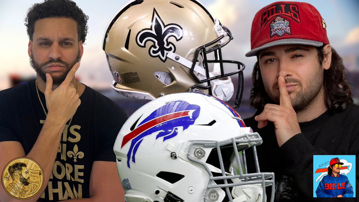 Jono Barnes (@jonobarnes) on Twitter photo I have the biggest Bills content creator joining me to discuss Saints-Bills. The game may be lopsided but here's the real discussion: which fanbase is more passionate - New Orleans or Buffalo? 👀
Show start - 7:15pmCT
<a href="/TheeBrotherBill/">Brother Bill</a> joins at 7:45pmCT
youtube.com/live/8sqLqe7pq… I have the biggest Bills content creator joining me to discuss Saints-Bills. The game may be lopsided but here's the real discussion: which fanbase is more passionate - New Orleans or Buffalo? 👀
Show start - 7:15pmCT
<a href="/TheeBrotherBill/">Brother Bill</a> joins at 7:45pmCT
youtube.com/live/8sqLqe7pq…