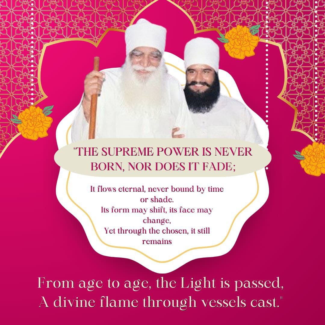 sumantanwar1212's tweet photo. Best wishes to everyone on #MSGMahaParopkarDiwas, which was written in golden letters in the history of spirituality when the Guru Gaddi was handed over to Saint Gurmeet Ram Rahim Singh Ji, who showed the right path to millions of people and explained the real purpose of life. https://t.co/GYKzIjr3or