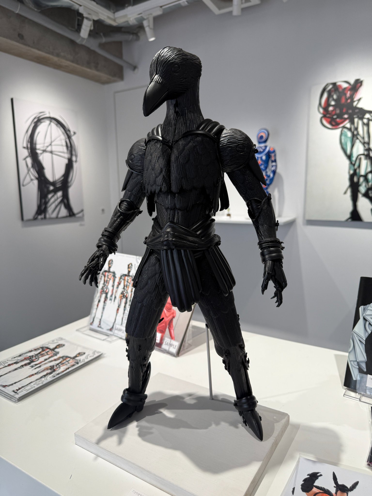 保男アート作品 DAY4 安居智博(@kamirobo_yasui)個展 