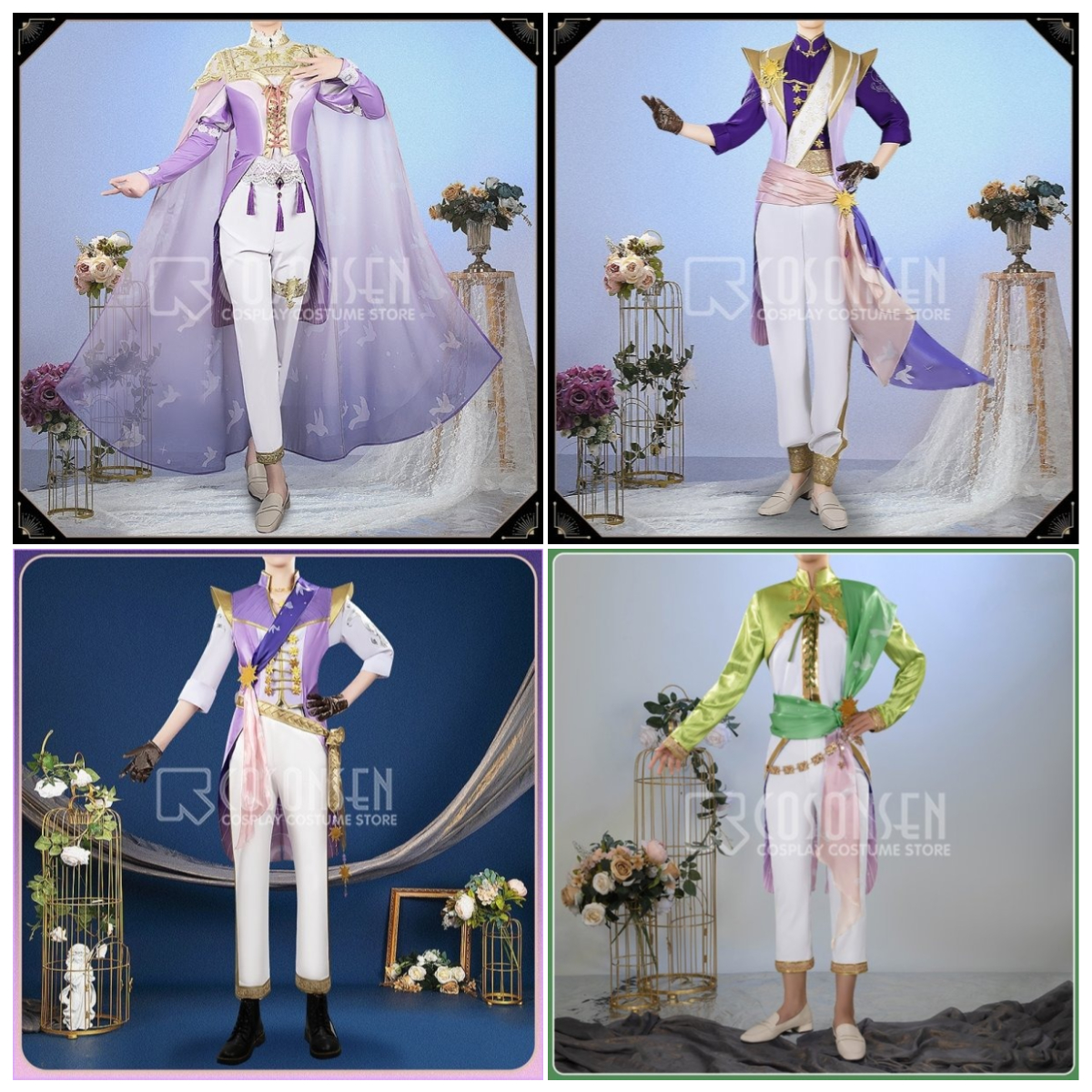 ツイステ コスプレ 夜空のシフォン デュース cosonsen製 ツイステ風 [夜空のシフォン] デュース コスプレ衣装