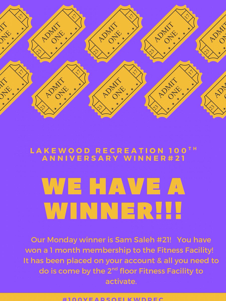 LkwdRec's tweet image. Three winners announced in one day!?!

Our Monday Daily Drawing Winner #21 is Sam Saleh!

#mondayfun