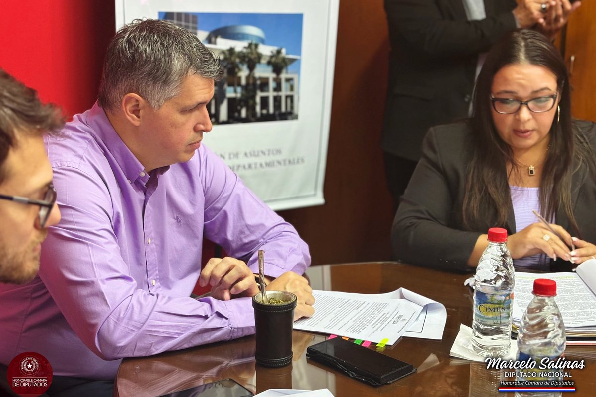 ✅COMISIÓN DE ASUNTOS MUNICIPALES Y DEPARTAMENTALES

En la reunión de hoy, abordamos cinco puntos del orden del día, entre ellos proyectos de gran relevancia que serán remitidos para su análisis en la próxima sesión de la HCD. 🏛️🇵🇾

#MarceloSalinas #DiputadoNacional