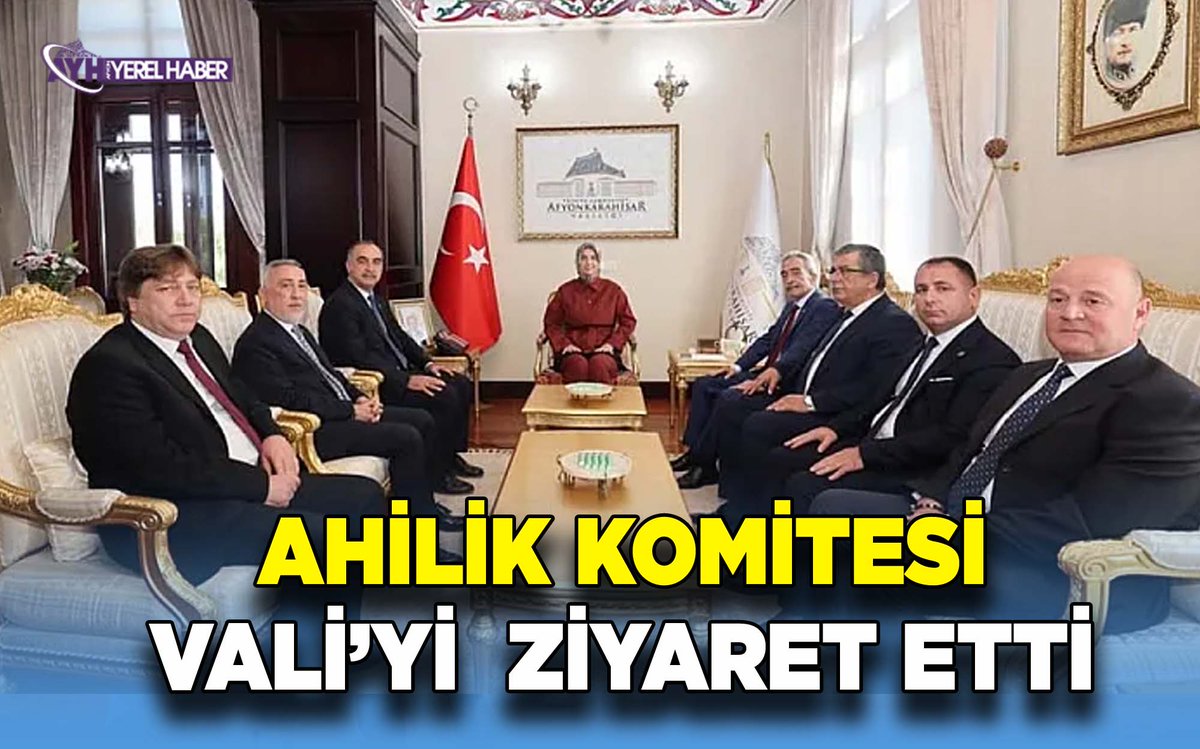 Afyonkarahisar Valisi Doç. Dr. Kübra Güran Yiğitbaşı, 38'inci Ahilik Haftası dolayısıyla Ahilik İl Kutlama Komitesini makamında kabul etti.

afyonyerelhaber.com

#afyon #ahilikhaftası #valiyiğitbaşı #afyonyerelhaber