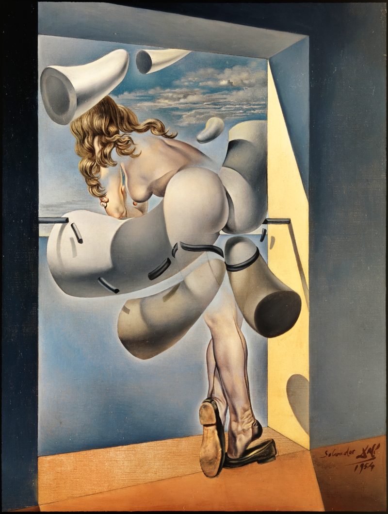 サルバドール・ダリ
（Salvador Dali、1904-1989）
『自らの純潔に獣姦される若い処女』
（Young Virgin Auto-Sodomized by）