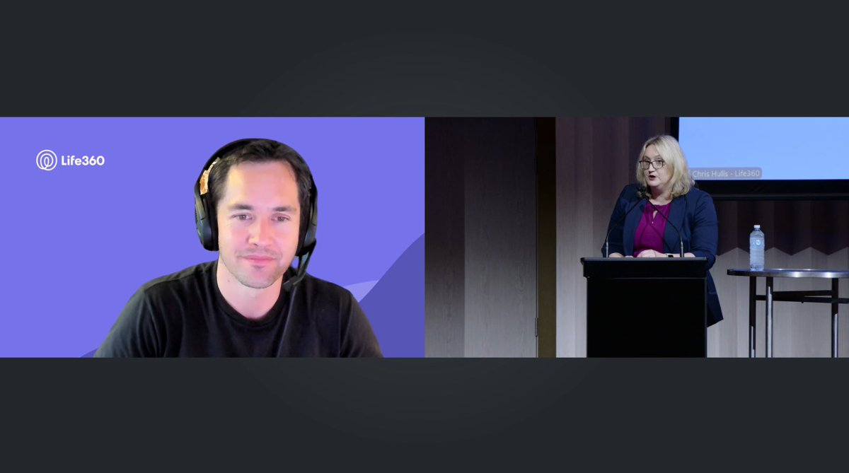 Today our CEO kicked off the QLD Investor Summit with a live cross to ⁦<a href="/ChrisHulls/">Chris Hulls</a>⁩ ⁦<a href="/Life360/">Life360</a>⁩ in the US. He answered questions on the growth strategy, governance &amp; leadership. ⁦<a href="/rwaterhouseaus/">Rachel Waterhouse</a>⁩