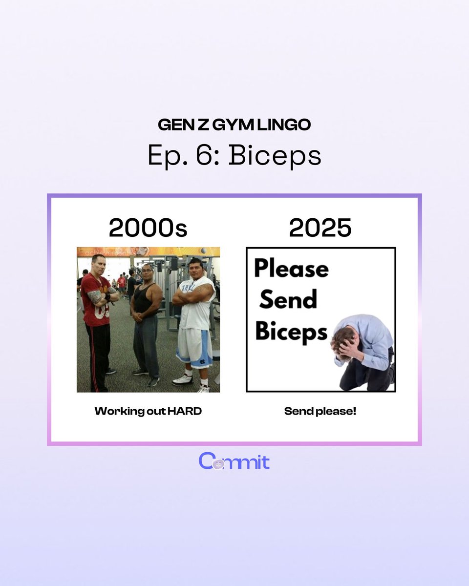 CommitAi's tweet image. This is why technology was invented right!

Why work for biceps if they could just be sent to you 🙄 

#commitmode #gymmeme #gymmotivation #funnygymmoments #meme