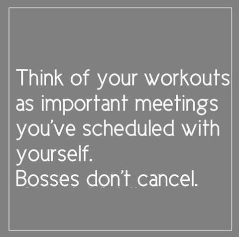 perfectfitwc's tweet image. Think of your workouts as important meetings you&apos;ve scheduled with yourself. Bosses don&apos;t cancel. #exercise, #nutrition and #meditation