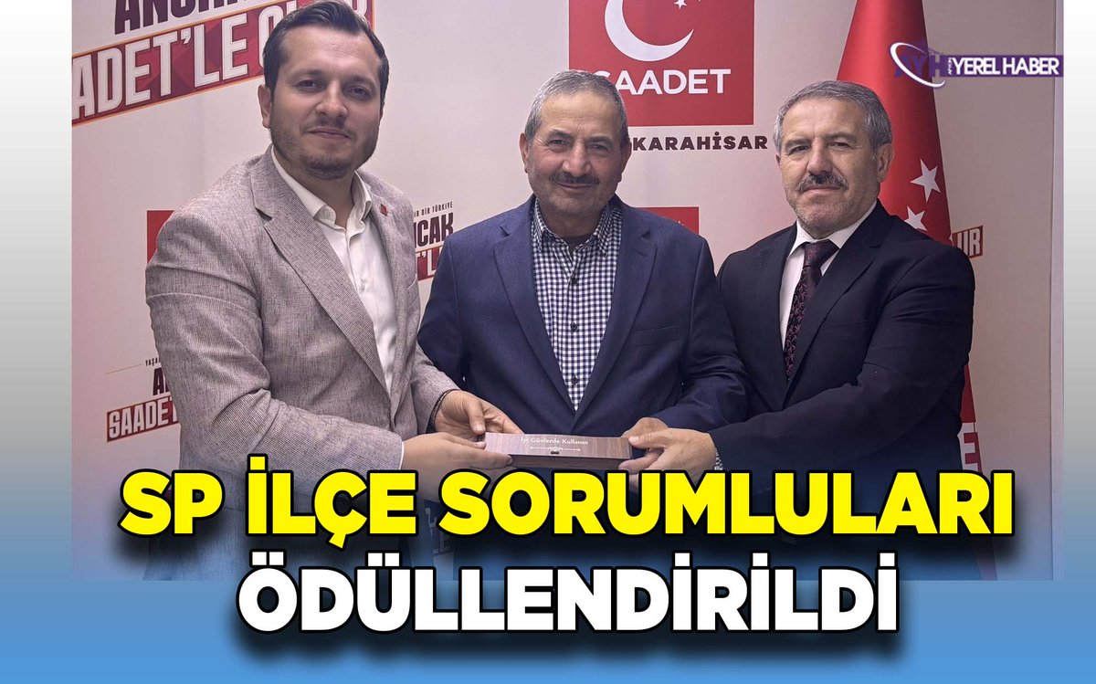 Saadet Partisi Afyonkarahisar İl Başkanı Beytullah Karataş, başkanlığında haftalık il yönetim kurulu toplantısı gerçekleştirildi.
afyonyerelhaber.com/haber/13889/sa… 
<a href="/SaadetPartisi/">Saadet Partisi</a> <a href="/SaadetAfyon03/">Saadet Partisi Afyon</a> <a href="/KrtsBytllh/">Beytullah KARATAŞ</a>