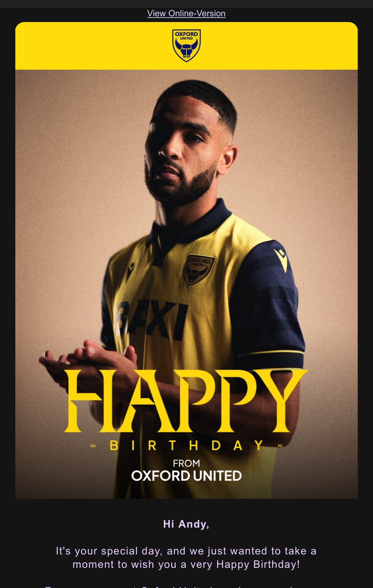 I do love this club! Happy 38th to me! 💛💙💛💙