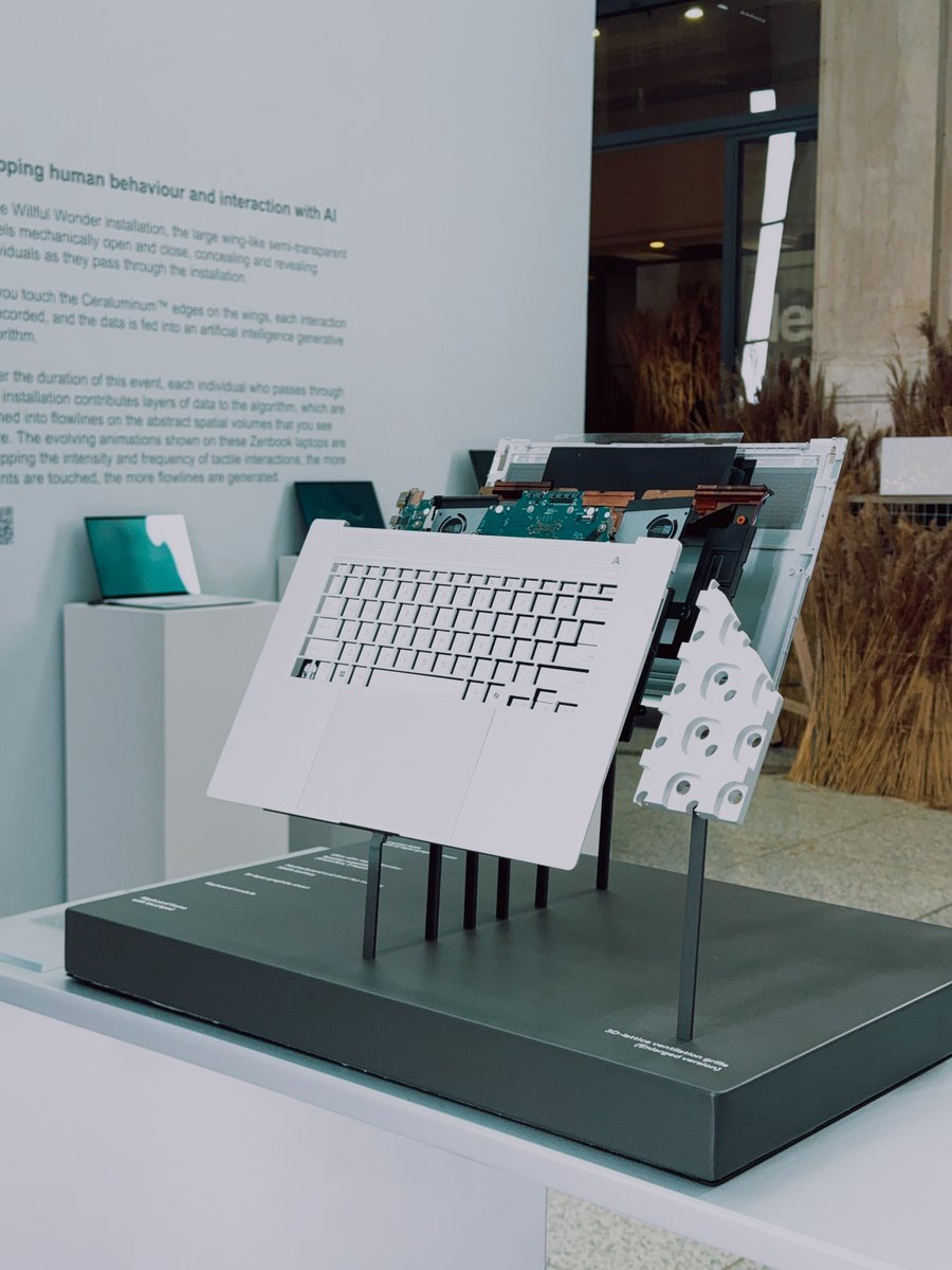 ASUS's tweet image. Design is more than form, it’s an experience. At #MilanDesignWeek, #ASUS #Zenbook redefined lightness, #ProArt set new standards for creators, and #Adol showcased playful expression.
#DesignYouCanFeel #AIPC