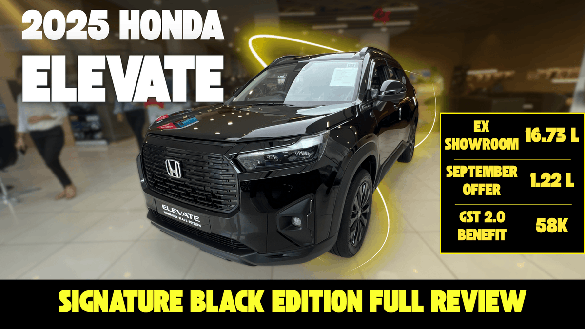 tushar10071's tweet photo. 2025 Honda ELEVATE ZX CVT Black Edition ♠️ Full Walk Around &amp; Features E... https://t.co/EEXtKUBOzP via @YouTube https://t.co/VdWOVBkq82