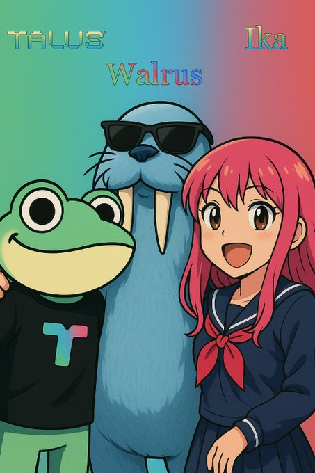 Jeetendramodis's tweet photo. Why I love @SuiNetwork:
🦭 @Walrus whispers “blob-blob”
🦑 @Ika melts hearts with “uwuuu”
🐸 @Talus sparks the Leap Season
💧 @SuiFamOfficial weaves pure magic
Shoutout to:
@Mubbyz042
@talus_intern
@TalusNetwork
#SuiNetwork #CryptoMagic #LeapSeason #SuiFam https://t.co/4rYdOIGgkr