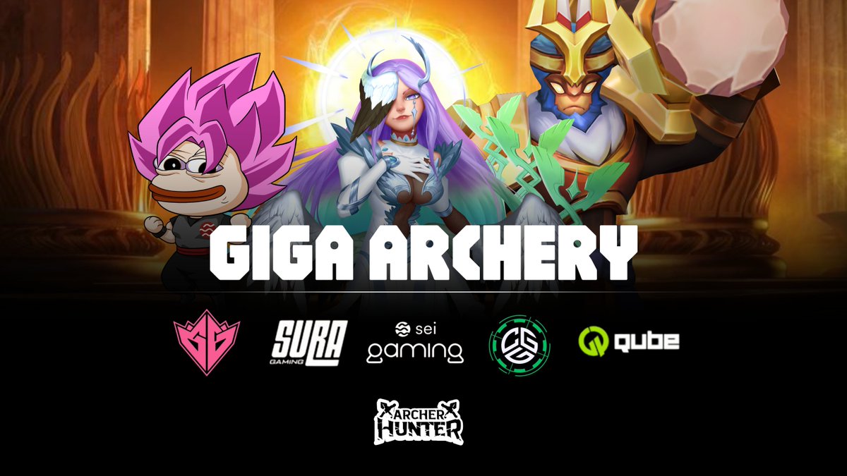 Archer Hunter | Truly On-chain Games (@archerhunter_hq) on Twitter photo Giga Archery Edition 01 rose with the fire of community. The hunt grew louder with every shout, every share and every step in the field.
Big shout out to <a href="/GamingGridx/">GamingGrid 💎</a> <a href="/GamingOnSei/">Gaming On Sei</a> <a href="/suragamingteam/">Sura Gaming</a> <a href="/TheCrypticGG/">Cryptic Gaming Guild</a> <a href="/0xQube/">Qube</a> for carrying the chaos forward and making this launch a Giga Archery Edition 01 rose with the fire of community. The hunt grew louder with every shout, every share and every step in the field.
Big shout out to <a href="/GamingGridx/">GamingGrid 💎</a> <a href="/GamingOnSei/">Gaming On Sei</a> <a href="/suragamingteam/">Sura Gaming</a> <a href="/TheCrypticGG/">Cryptic Gaming Guild</a> <a href="/0xQube/">Qube</a> for carrying the chaos forward and making this launch a