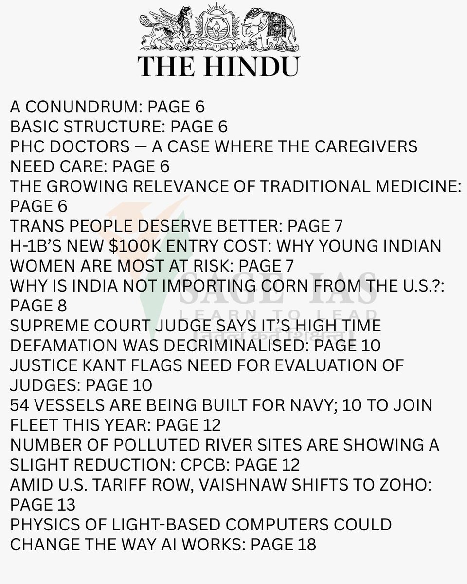 shashankkjha's tweet image. The Hindu &amp;amp; Indian Express- Date: 23th Sep 2025

#CurrentAffairs
#DailyCurrentAffairs
#EditorialAnalysis
#UPSCPreparation
#IASExam
#UPSC2025
#CivilServicesExam
#UPSCMotivation
#UPSCNotes
#ExamPreparation