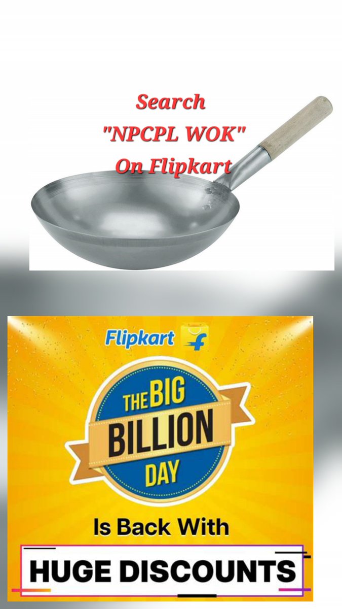 kitchenwareby's tweet image. Dear Chef:

BBD Flipkart is good time to make investment in durable iron cookware for your restaurant kitchen #bbdSale #BBD #flipkart 

Link to purchase➡️⬇️ flipkart.com/product/p/itme…