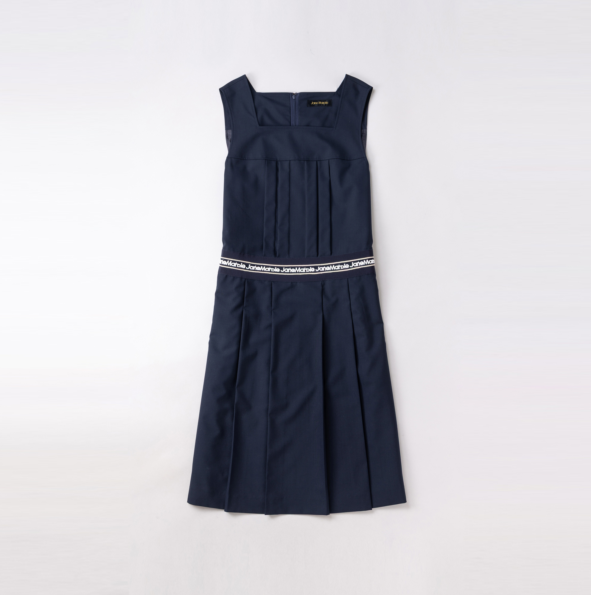 今季秋物 Dormitory motifs ベルテッドドレス ジェーンマープル Dormitory motifsベルテッドドレス - Jane Marple Online Shop