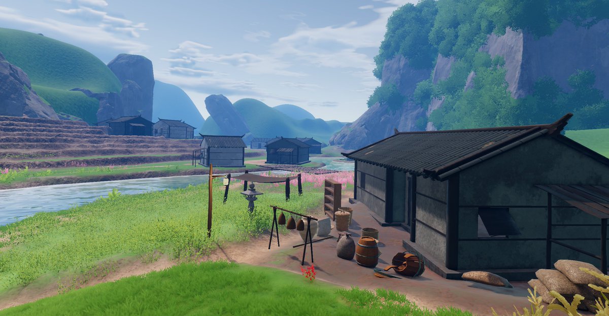 YinyuStudio's tweet photo. a set of newly made assets: village #indiedev #indiegame #gamedev #JRPG https://t.co/t76FU2vDr5