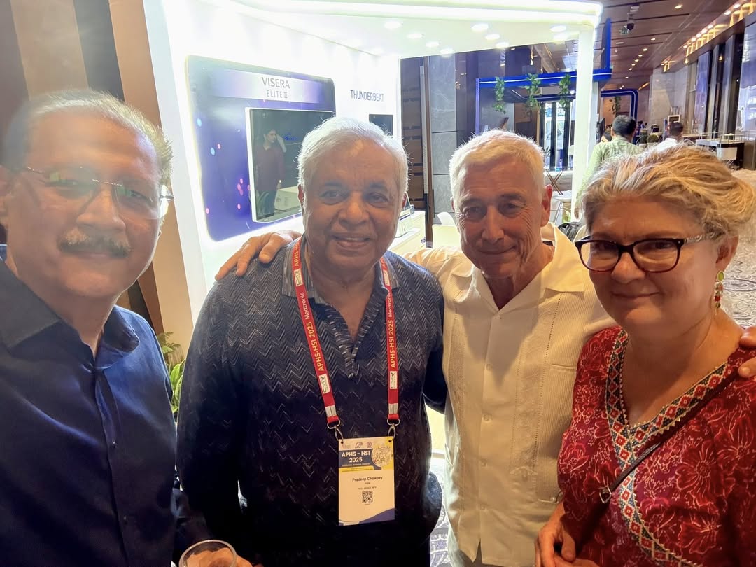 randeepwadhwan's tweet image. What an amazing time at #APHS2025 x #HSICON2025! 🌏
✅ Organised Robotic Hernia Course
🎤 Spoke on Robotic TAPP &amp;amp; Concomitant VH Repair
Best part? Reconnecting with brilliant friends &amp;amp; colleagues ❤️
Big kudos to Dr. Chowbey, Dr. Khullar, Dr. Anil, Dr. Manish &amp;amp; Dr. Vandana! 👏