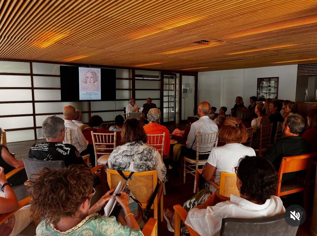 Festival internacional de Panticosa.
Martes 22 de julio 17,30 h.
(presentación: Pilar Bayona. Correspondencia escogida 1914-1983). La directora del festival, Carmen Esteban.
#música  #antoniobayona
#librosdelinnombrable #pilarbayona #correspondencia 
#juliangomez