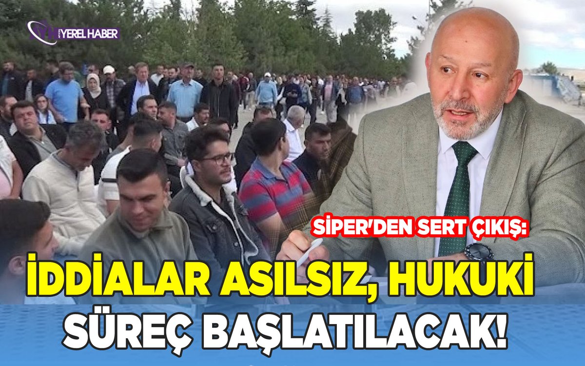 Siper'den Sert Çıkış: İddialar Asılsız, Hukuki Süreç Başlatılacak!
Afyonkarahisar İl Genel Meclisi Başkanı Mehmet Siper, son günlerde İl Özel İdaresi'nin personel alımına ilişkin ortaya atılan iddiaları yalanladı.

afyonyerelhaber.com/haber/13892/si…

#afyon #özelidare #işçialımı #igmbaşkanı